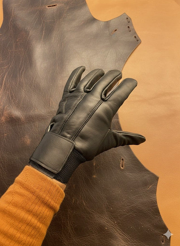 Sufiyan gloves Talking Gloves(XL Black)