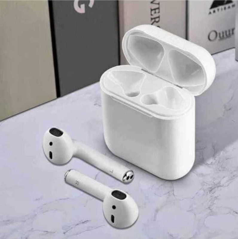 Payal i12 tws Wireless Version: 5.0 with Mic Bluetooth Headset (White) Smart Headphones(Wireless)