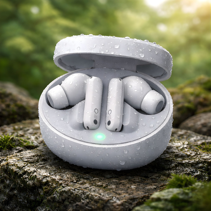 Rivo Buds Pro True Wireless Bluetooth Earbuds with 45dB Active Noise Cancellation Smart Headphones(Wireless)
