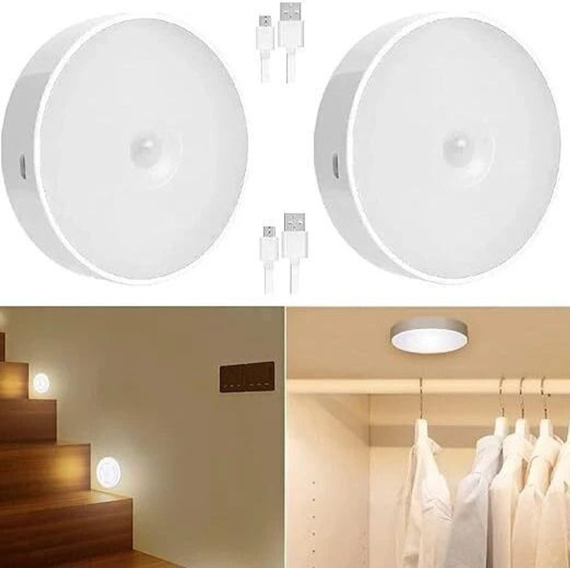 onway Led Motion Sensor Light, USB Rechargeable, For Home, Stairs, Kitchen Smart Sensor Light