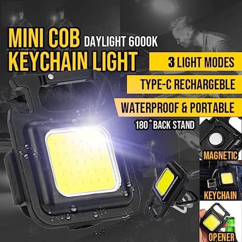 Bellveen COB Small Flashlights Smart Bridge