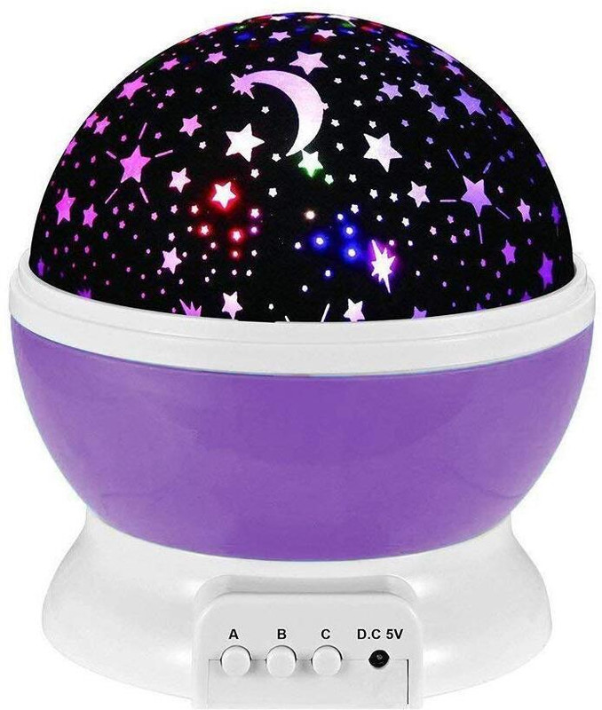 Nikhat Romantic Sky Star Master Night Light Projector Baby Sleep LightinG Table Lamp