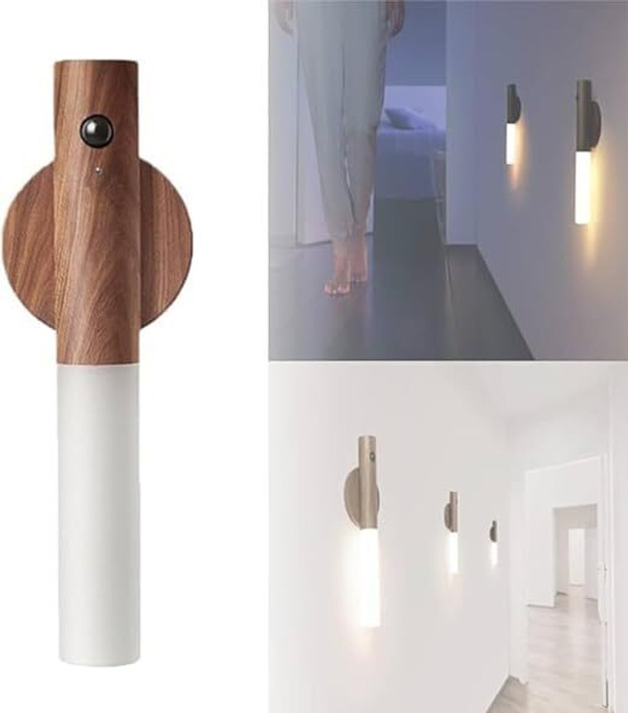 BODARMART Smart Magnetic Motion Sensor Light | Rechargeable Wireless LED Night Light Smart Sensor Light