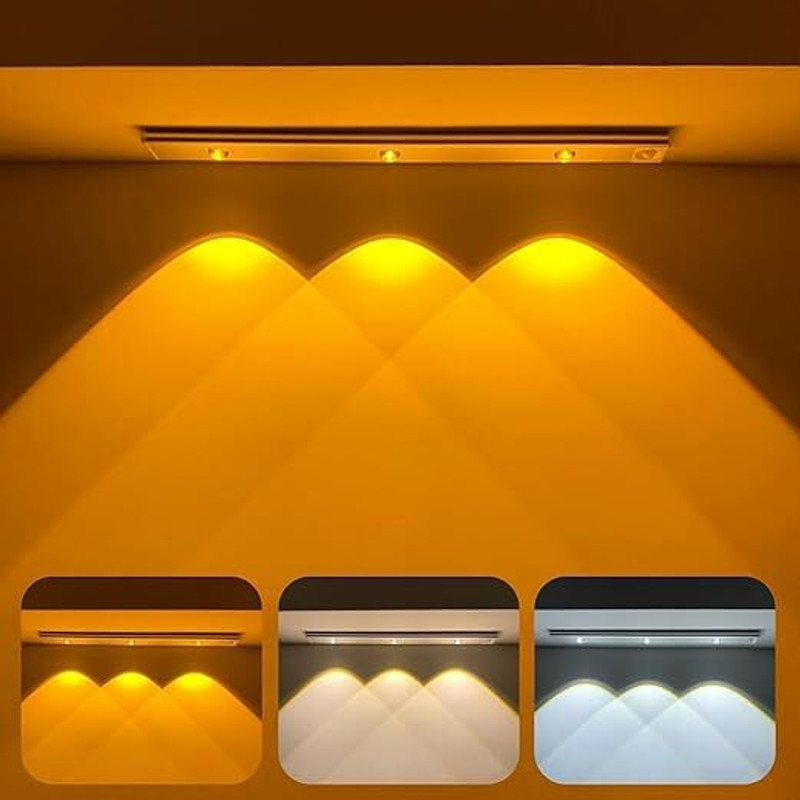 KMJSA 40cm Motion Sensor Under Cabinet LED, Light Strip