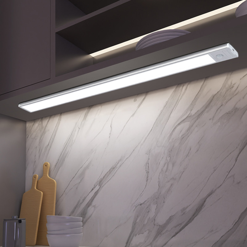 FLIPXEN Ultra-Thin LED Motion Sensor Light | 3-Tone Lighting | USB Rechargeable Motion Sensor Light