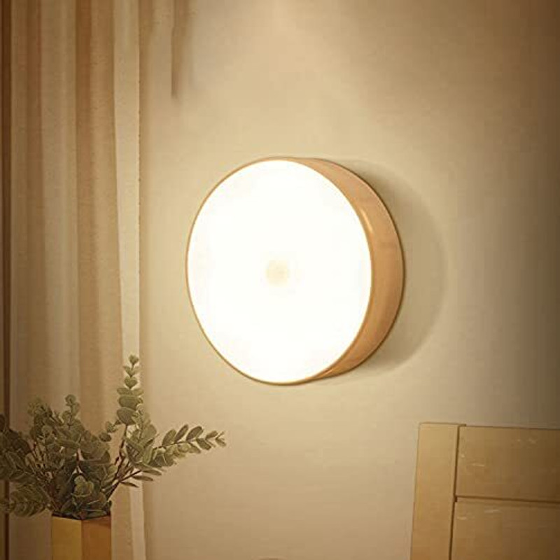 carempire Body Lamp Led Motion Sensor Round Shape Night Light Motion Sensor Light