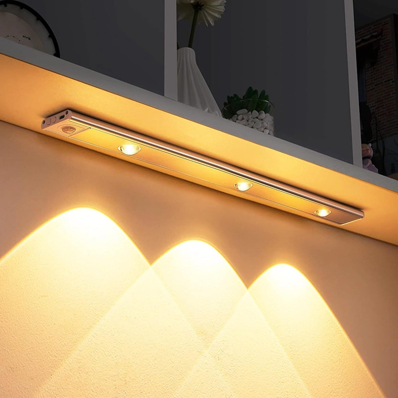 Shivay Creation Motion Sensor Under Cabinet Light Strip, 3 Colors Mode Motion Sensor Light