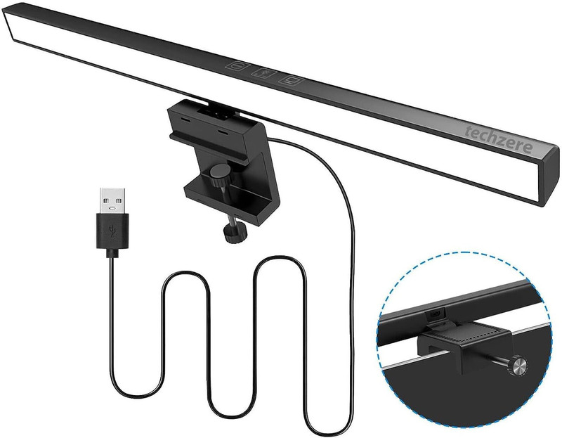 SEVENSPACE Monitor Screen Light Bar with Touch Sensor, USB LED Lamp, 3 Modes, Timer, Dimmer Light Strip