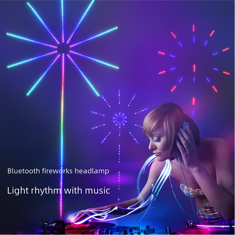 eDUST Smart Led Multicolor Remote, Usb Controlled Firework Bluetooth Light Strip