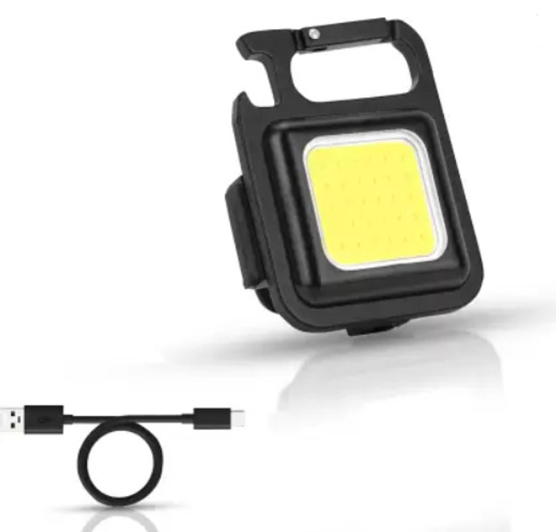 Bitleaf USB Rechargeable Keychain LED COB Light, USB Light with 3 Working Modes Light Smart Tube Light