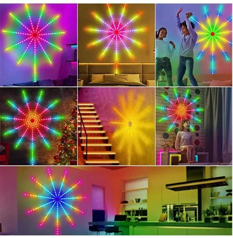 RjGuru New Smart App Remote Control Firework Music/Mic Sync Rgb Color Changing Led Smart Bulb