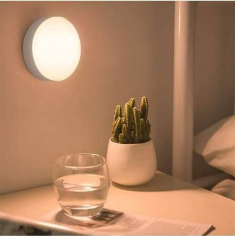 ROAR XQC_519M_ Automatic LED Sensor Light || Rechargeable Battery-Powered LED Night Light for Dark Areas, Home, Wardrobe, Closet Light Stair Lights||Wall Lights for Hallway, Bedroom, Kitchen, Bathroom and More Smart Sensor Light||Motion Sensor Light, Super Bright White Light, USB Charging, Strong Ma