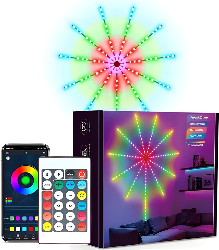 PIXELSYNC Pixel Sync Smart RGBIC Firework Lights