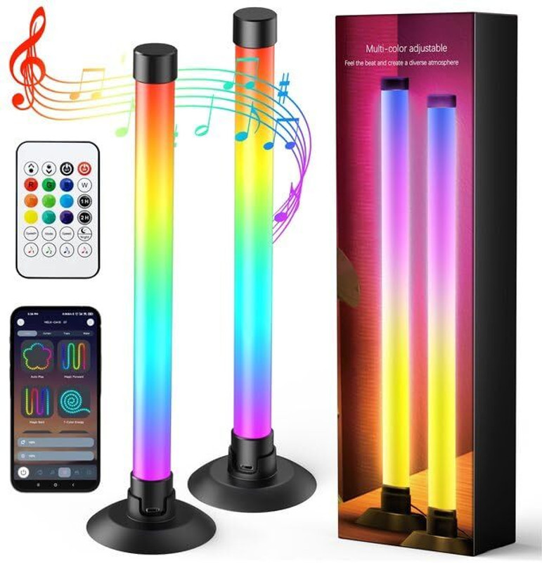 LUPPRA LED Light Bar Multi-Color Adjustable Table Lamp