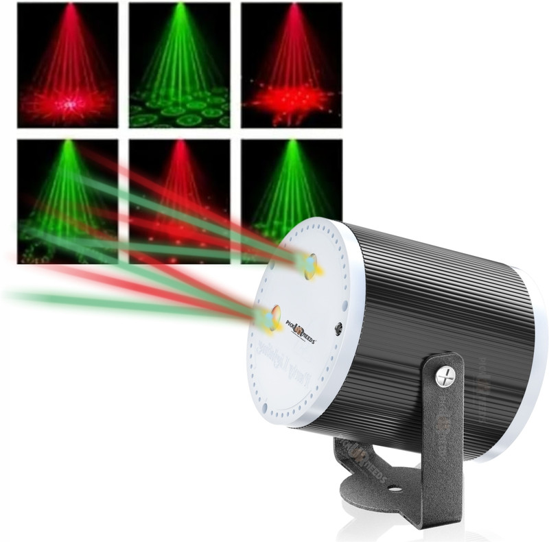 Pick Ur Needs Mini Cylinder DJ Disco Laser Light-16 Patterns & 4 Modes USB-Powered Party Light Motion Sensor Light