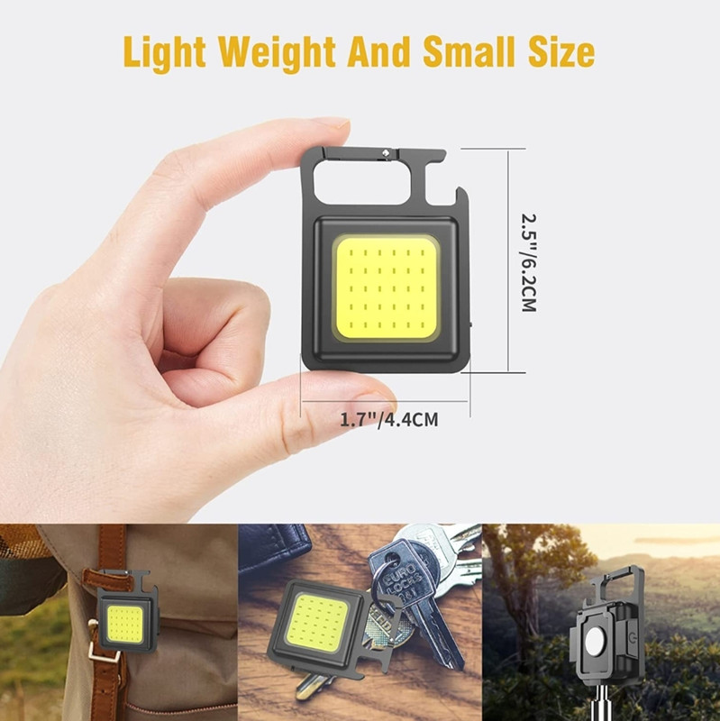 Oximus Bottle Opener Small Led Flashlight USB Rechargeable, 4 Modes, Lumens, Portable Bottle Opener(Pack of 1)