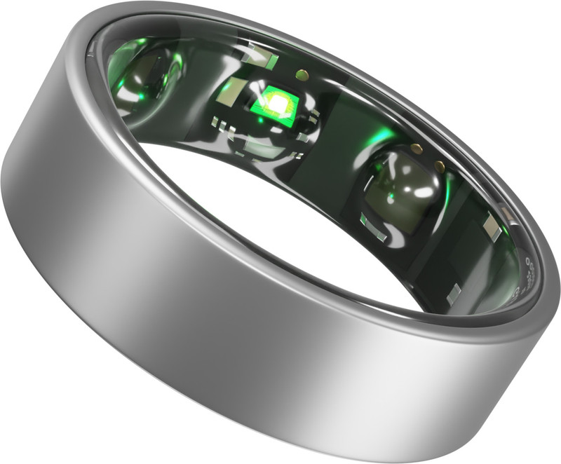 Gabit Smart Ring, 7-10 Days Battery - Track Steps, VO2 Max, Recovery, Calorie Counter Smart Ring(13, Graphite Black)