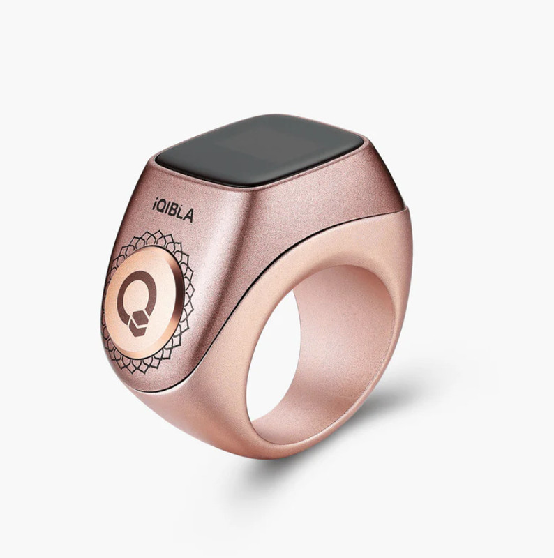 iQIBLA 3 Smart Digital Flex Pro Finger Ring 18+20+22MM - Space Grey Smart Ring(10.5, Space Grey)