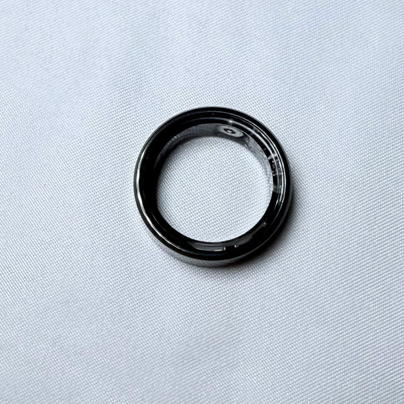 SmartTech Smart Ring Fitness Tracker Heart Monitor Sleep Tracker Bluetooth Call Support Smart Ring(6, BLACK)