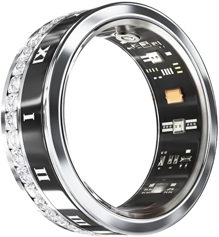Ierenk Ierenk ierenk Smart Ring with Fitness, SpO2 & Sleep Monitor (Silver) Smart Ring Smart Ring(9, Silver)