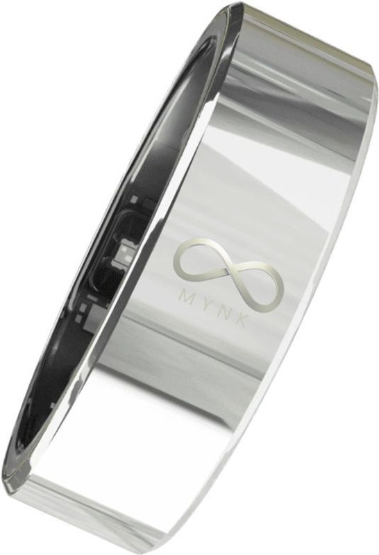 MYNK Smart Ring | Sleep, HRV, BP, SpO₂ & Step Tracking | Health & Fitness Smart Ring(10, Silver)
