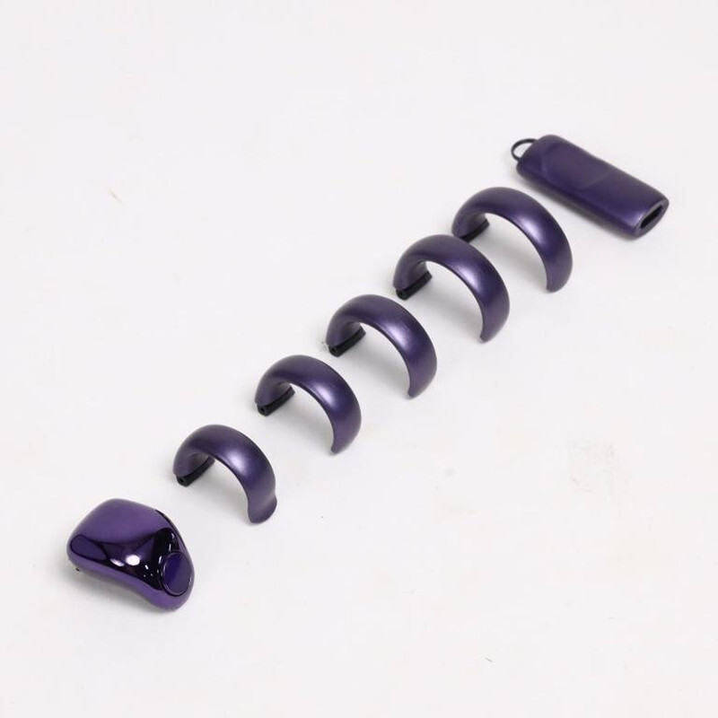 TodayAndCo Smart Tasbih APP Support Waterproof Azan Clock for Muslims Prayer 18/20/22mm Smart Ring(XL, Purple)