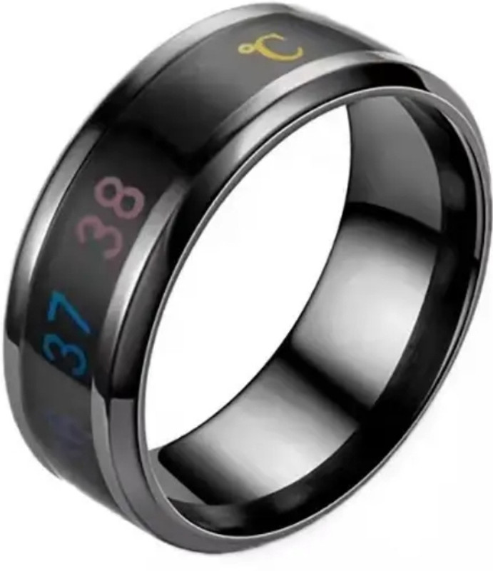 Ierenk ierenk Smart Ring for SpO2, Sleep, Heart Rate & Fitness Tracking (Graphite, 9) Smart Ring(9, Black)