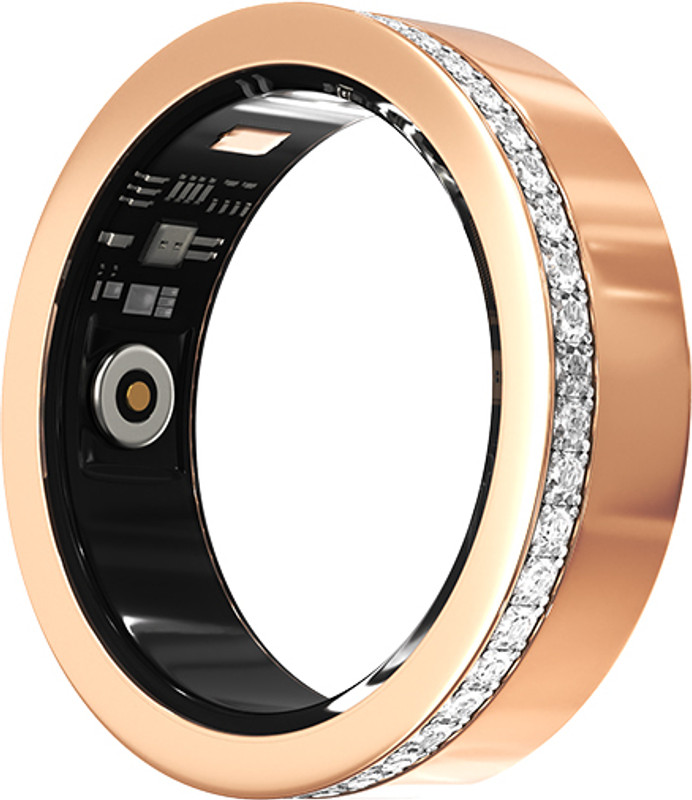 N P Medtech smart ring Smart Ring(7, Gold)