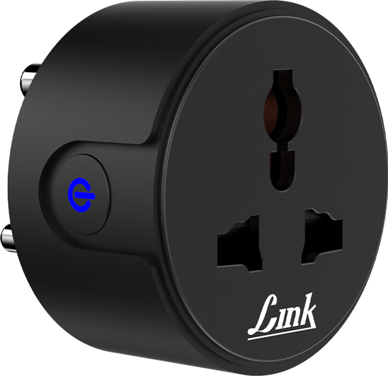 Link 10A Wi-Fi Plug Suitable for Small appliances, with App Control Smart Plug(Black)