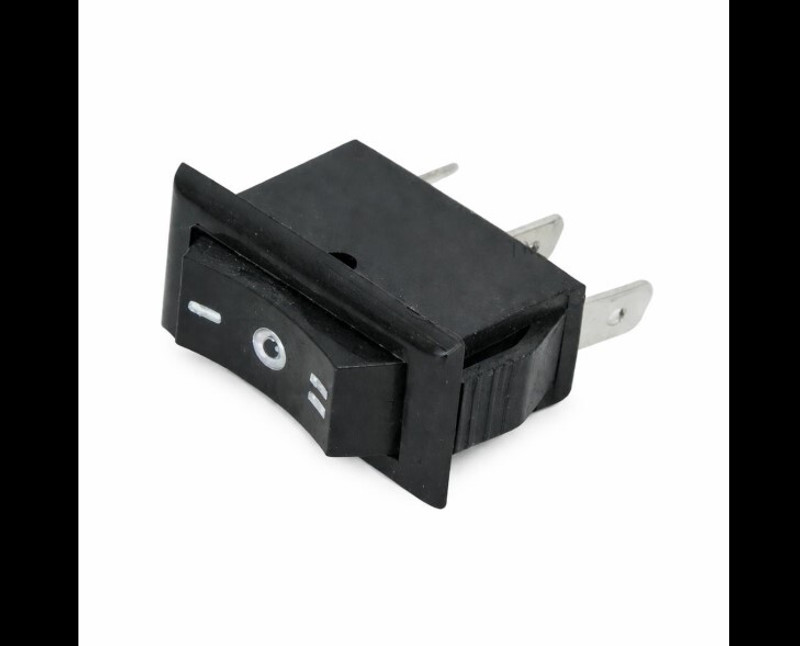 PMW 3 PIN ON/OFF ROCKET SWITCH (mS)(Black)