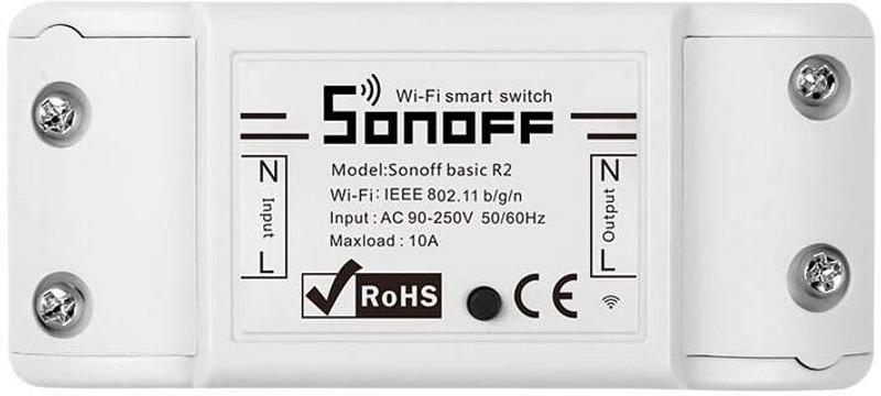 TECHGEAR WiFi Smart Dual Wireless Switch Work With Amazon Alexa,(White)