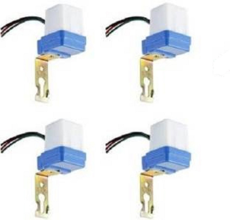 REVALS LDR Sensor Switch for Lighting Smart Switch (Pack of 4) Smart Kit(Blue)