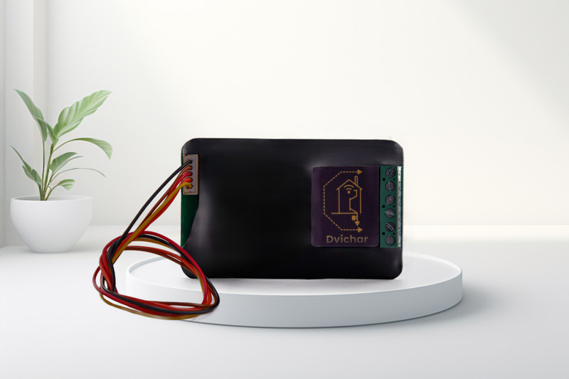 Dvichar 4 Node Smart Switch Controller(Black)