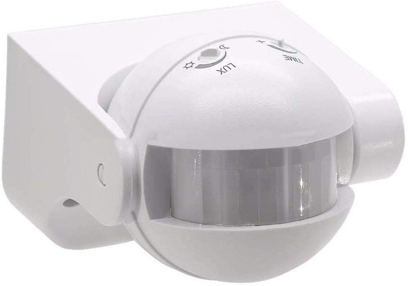 Blackt Electrotech BT31W Wall PIR Motion Detector Sensor Switch For Auto On-Off Light Smart Switch(White)