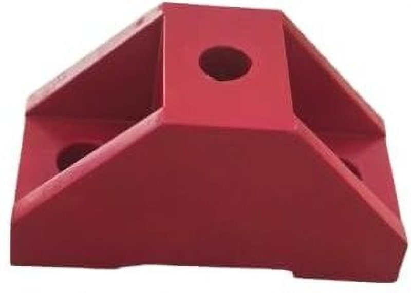 AES Current Collector Insulator D Type for EOT Crane Durable Electrical Insulation(Red)