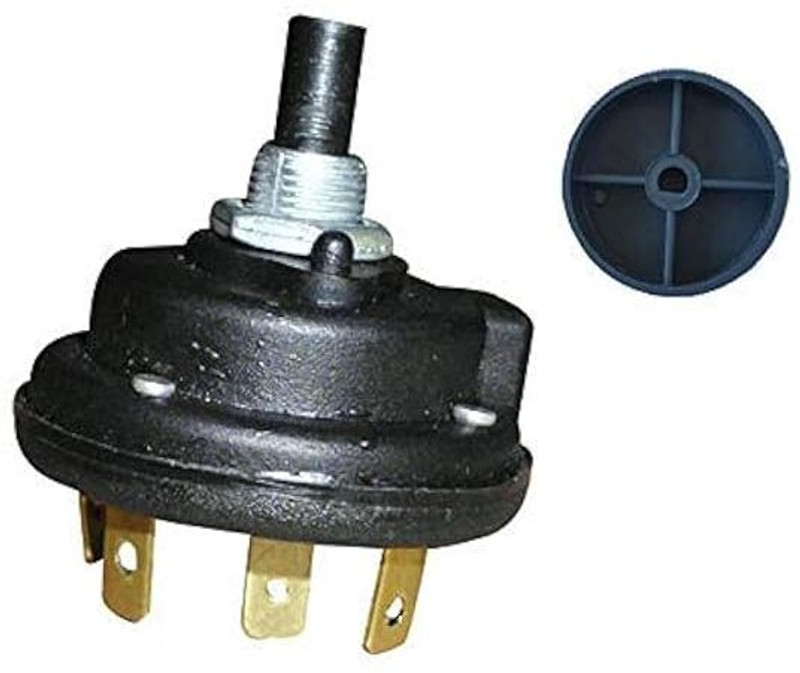pmh Mixer Grinder Rotary Plastic Switch Control Knob Smart Switch(Black)