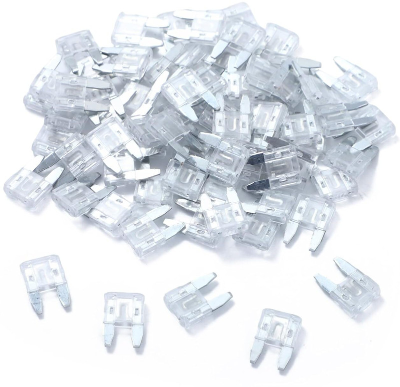 LumiLiv Fuse 25A Mini Blade Style Fuse Short Circuit Protection for Car,Truck,Bike ,Bus(Mullti Color)