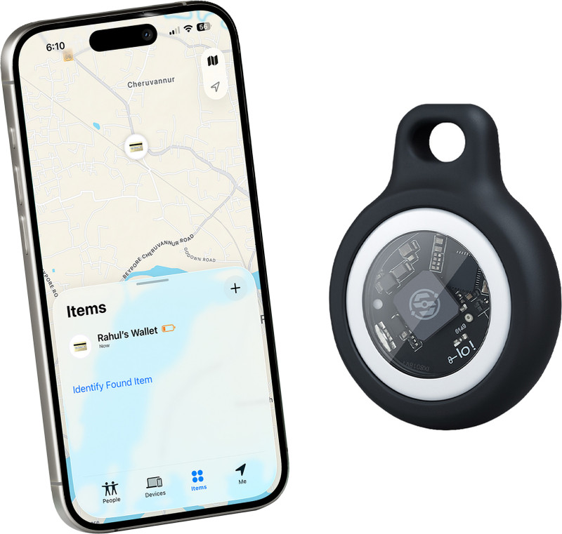 TeraaBliss Location Smart Tracker(White)