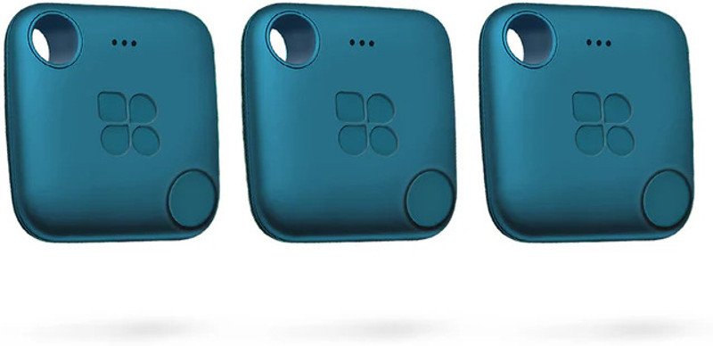 LETSTRACK Item Finder/Mini Bluetooth Tracker Tag for Keys, Wallet & Luggage Location Smart Tracker(Blue)