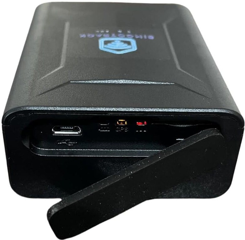 Simcotrack Voice Monitoring Wireless GPS Tracker for Car, Family Vehicles, Scooty & More Location Smart Tracker(Black)