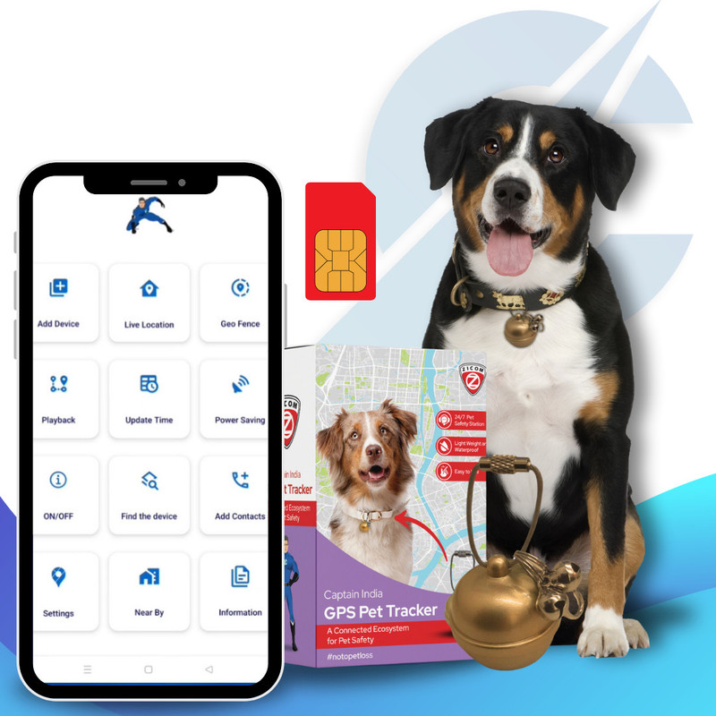 ZIMAXX Safety Smart Tracker(Gold)