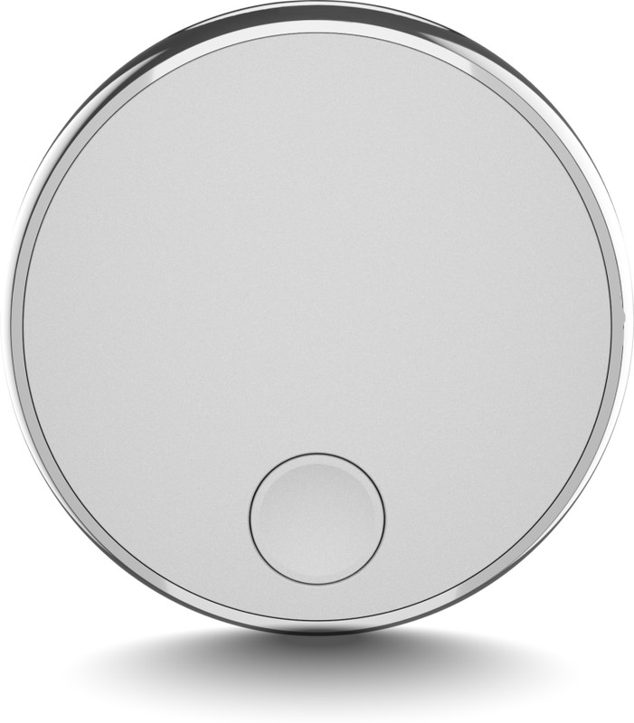 URBN Smart Tracker - Track & Locate Items via iOS Find My App, 1-Year Battery Life Location Smart Tracker(Black)