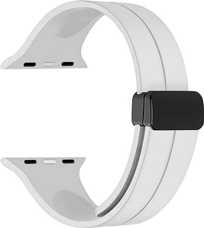 guoi Magnet Buckle Belt for Watch Series Ultra/SE/7/6/5/4/3/2/1 Fits in 42/44/45/49mm Smart Watch Strap(Mullti Color)