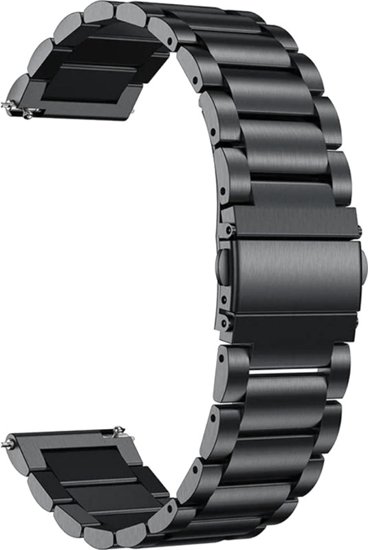 ACM Watch Strap Metal for |Huawei Watch Gt4 46mm Smartwatch Belt Black 3725034 mm Stainless Steel Watch Strap(Royal Black)