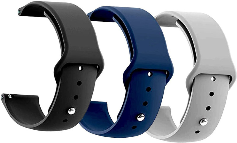 BLACK LOVIES Smart Watch Strap Belt compatible with BOAT STORM INFINITY MAX smartwatch strap Smart Watch Strap(Black)