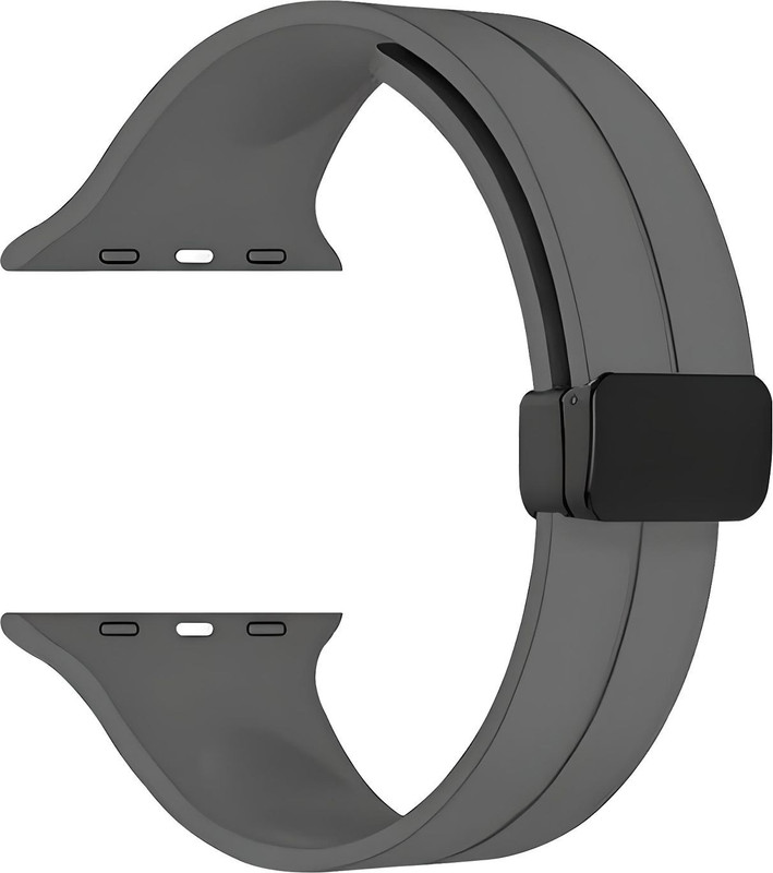 WTG Soft Silicone 42MM Strap for Smartwatch Smart Watch Strap(Green)