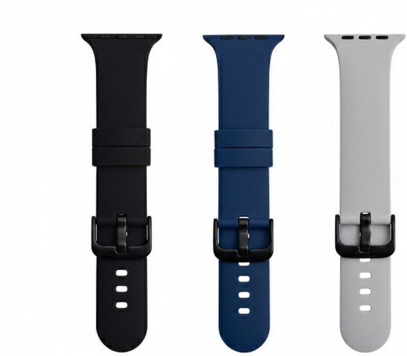 PREMBROTHERS UltraWatch series 11,10 46mm,series 9/8/7/45mm,series 6/5/4 44mm,ultra 1,2 Smart Watch Strap(Black, Blue, Grey)