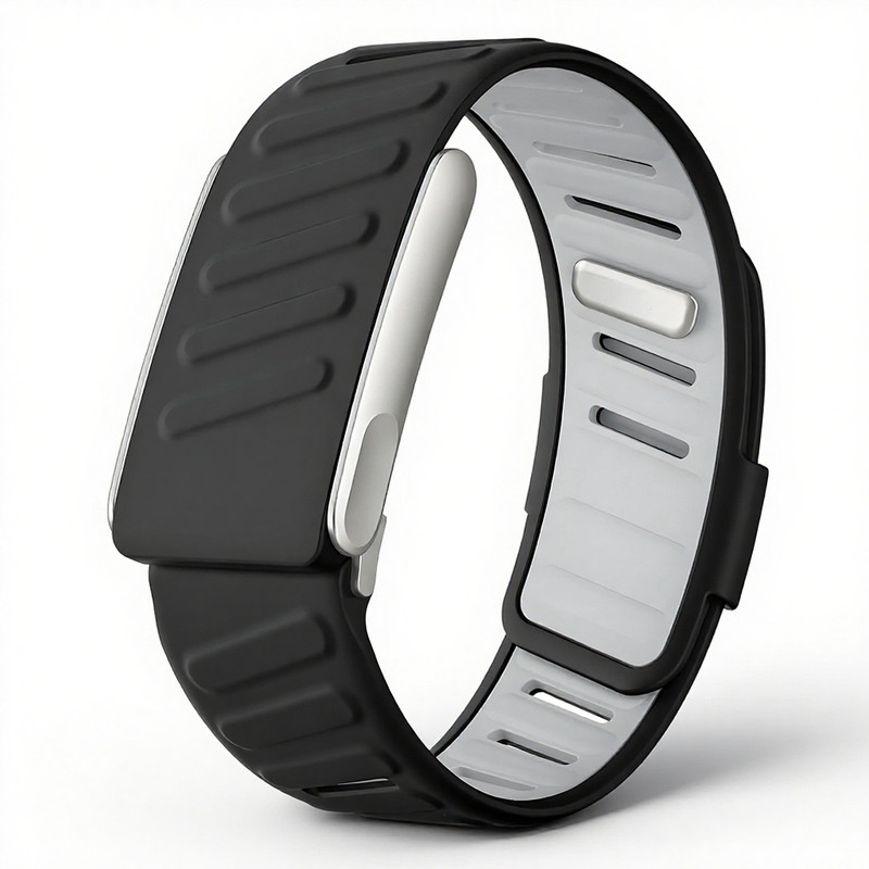 gustave Silicone Sport Band for Whoop 5 Smart Band Strap(Black)