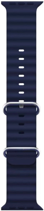Flipkart SmartBuy 42/44/45/49 MM Ocean Smartwatch Strap For T800 ULTRA, WATCH 8 ULTRA Smart Watch Strap (Black) Smart Watch Strap(Black)