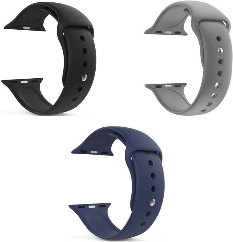 Senix iWatch series 7,6,5,4,3,2,1/SE Compatible For Strap 45mm/44mm/42mm Smart Watch Strap(Mullti Color)